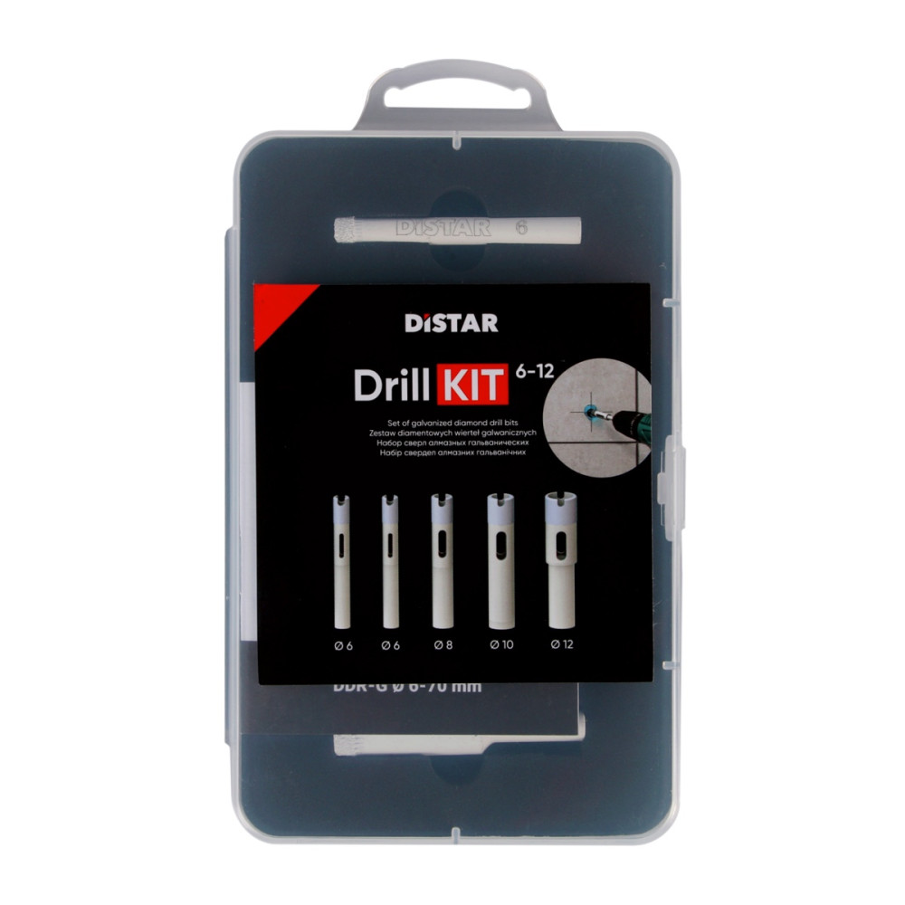 Сверло алмазное Набір свердл DrillKIT 6-12