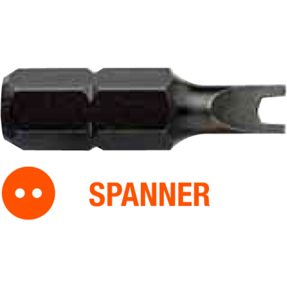 Насадка викруткова USH Industry : SPANNER SP8 x 25 мм, Уп. 5 шт.