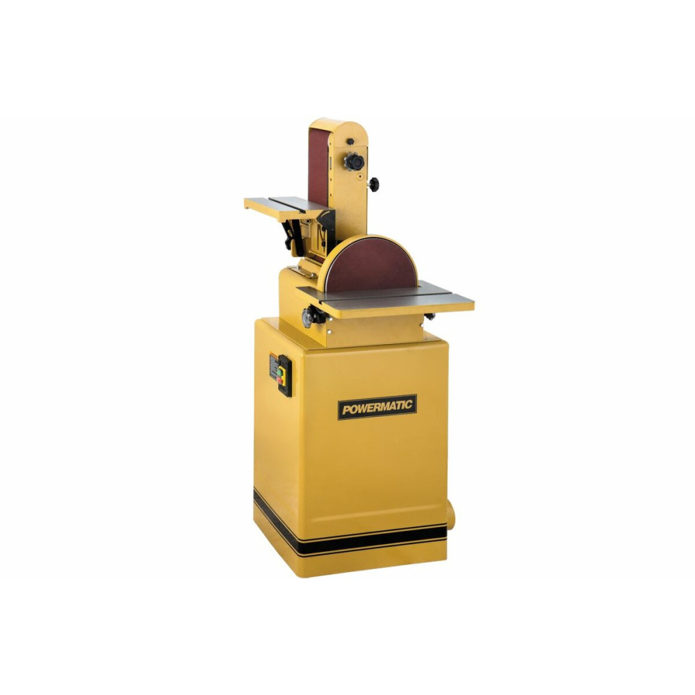Шліфувальний тарілко-стрічковий верстат POWERMATIC 31A : 230В, 2(1,5)кВт, роб.стіл- 230х430 мм (2М)