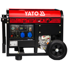 Генератор струму дизельий YATO: P= 3.2 кВт, U= 230 V AC