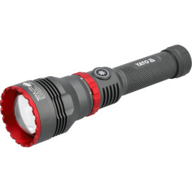 Ліхтар ручний LED-діодний YATO Li-Ion 3.7 В, 4 АГод, 10Вт,  зарядка від USB-C YT-085602