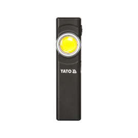 Ліхтар-міні діодний тонкий YATO від акумул. Li-Po 3.7 V 450 mA, освітл.- 500/ 300/ 100/ 30 Lm 8 режимов YT-085608