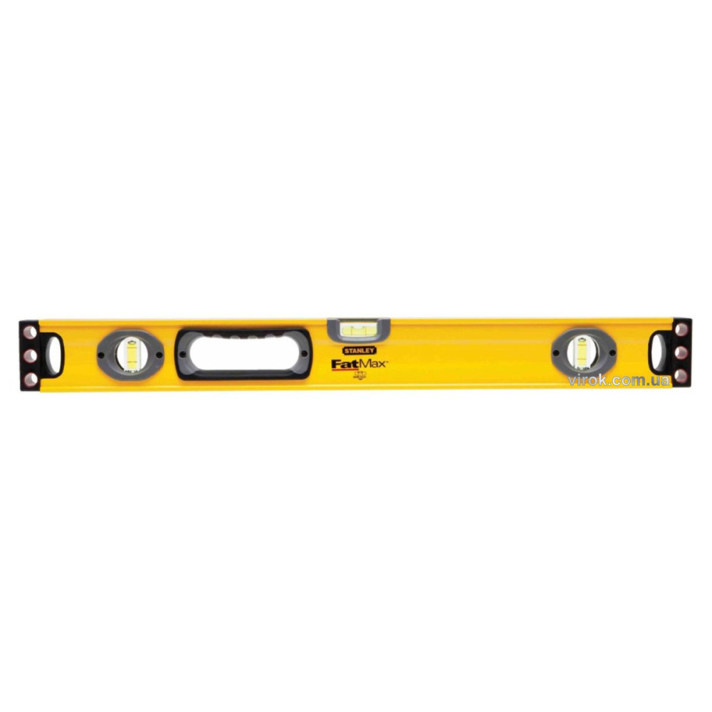 Рівень STANLEY "FatMax II" : L= 60 см. 3 капсули, 1 ручка