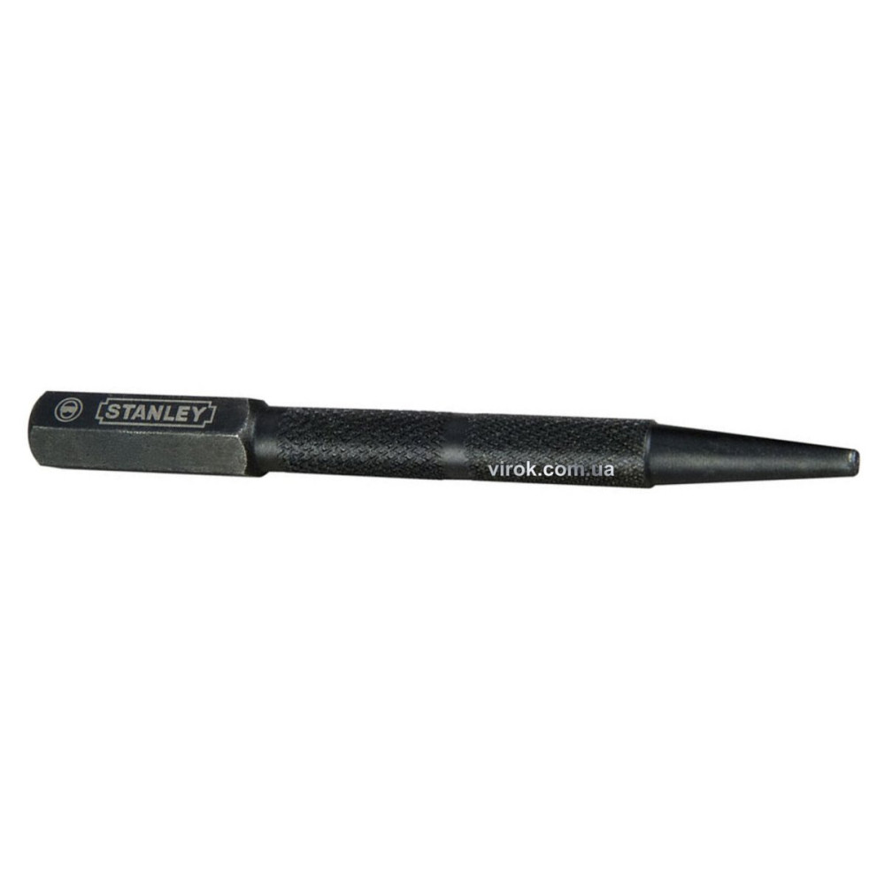Добійник цільнометалевий Stanley "Nail Set"; Ø= 2,4 мм, l=102 мм