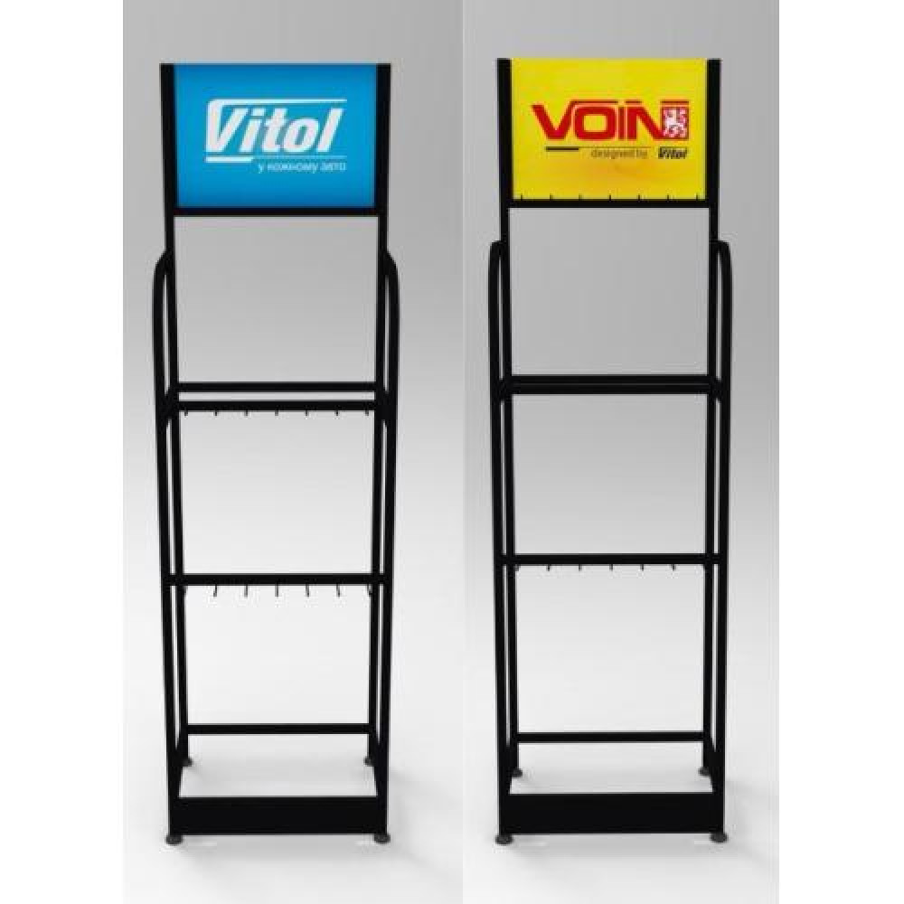 Стелаж Vitol+Voin двусторонний топер (1660/450)