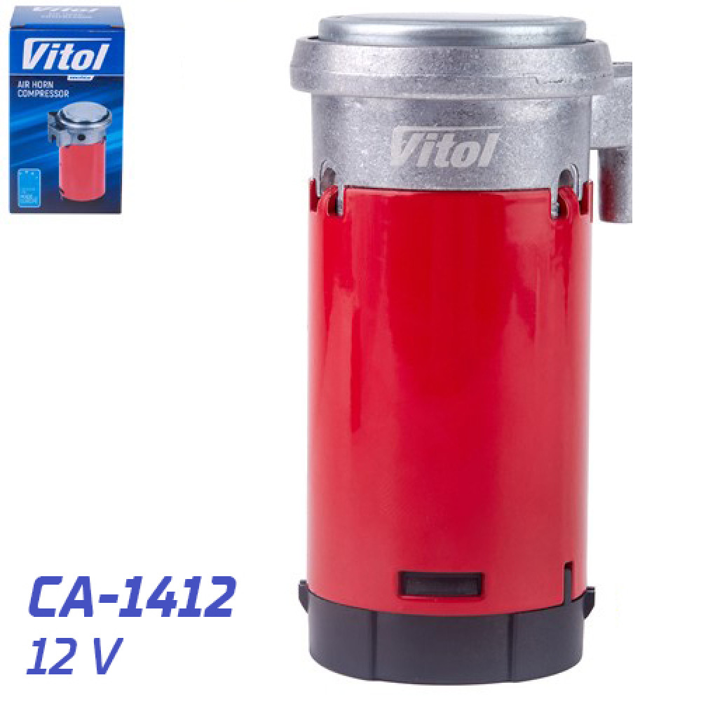 Компрессор для пневмосигналов CA-1412/VITOL/12V