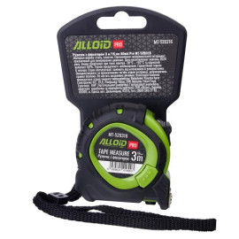 Alloid Pro. Рулетка с фиксатором  3 м/16 мм, MT-520316