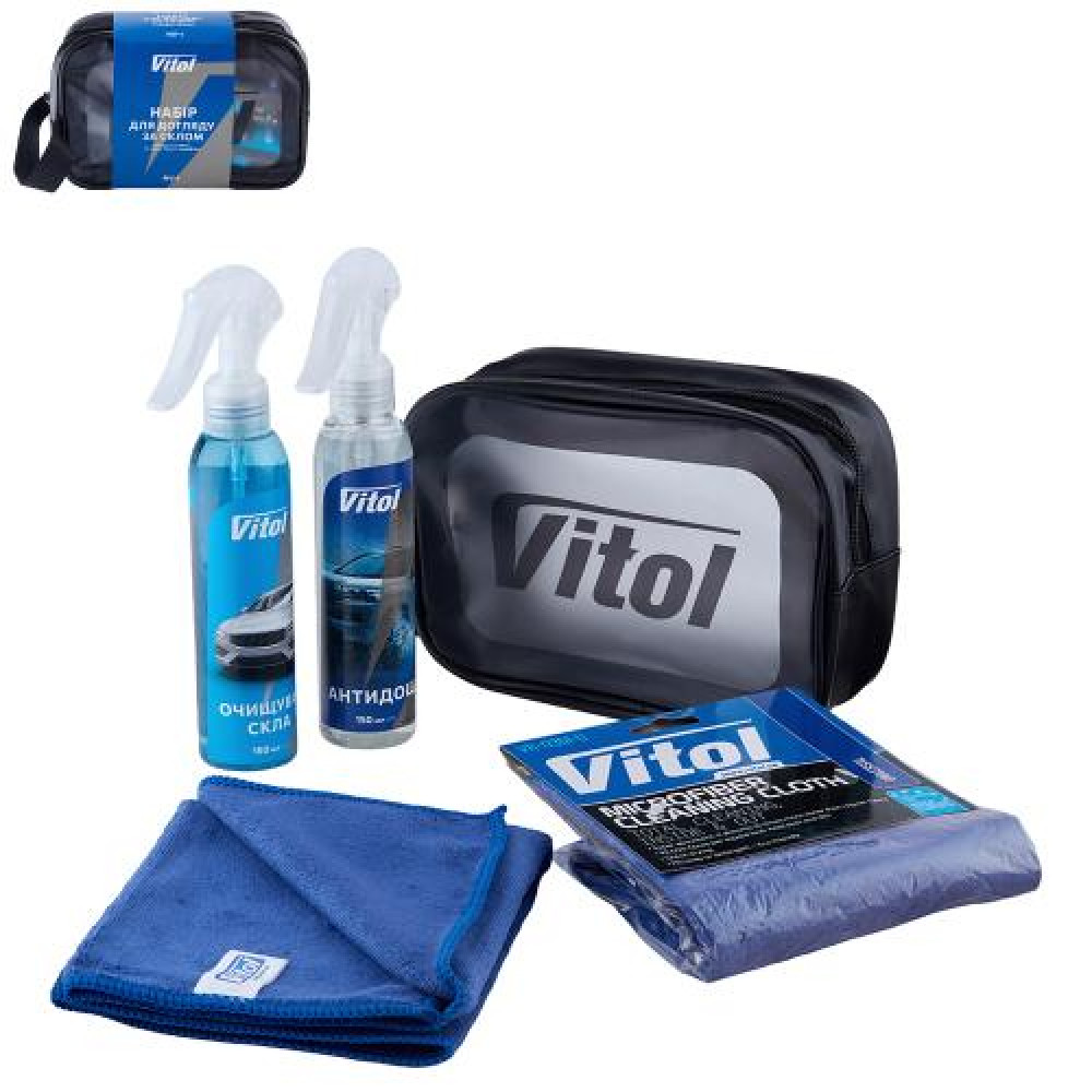 Набор для ухода за стеклами VITOL