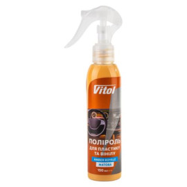 Полироль для пластика и винила VITOL 150 мл матовая Amber Royale