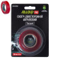 Alloid Pro. Скотч двухсторонний 15мм х 2м, прозрачный 1мм, (блистер)