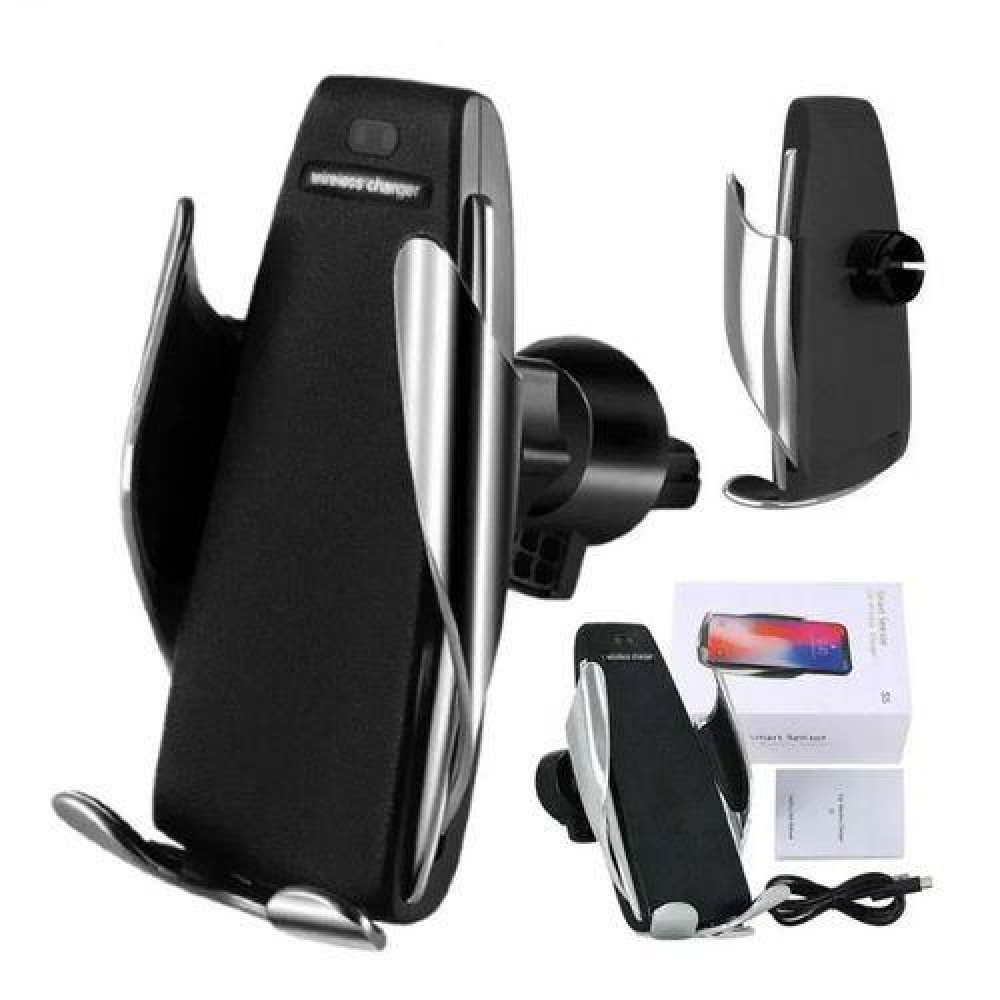 Держатель с функцией беспроводной зарядки Penguin S5 + FM модулятор Car G7