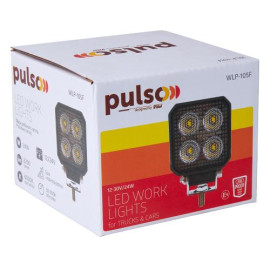 Фара рабочего света WLP-105F FLOOD (100*100*80) 12-30V/24W(Osram)/6000K