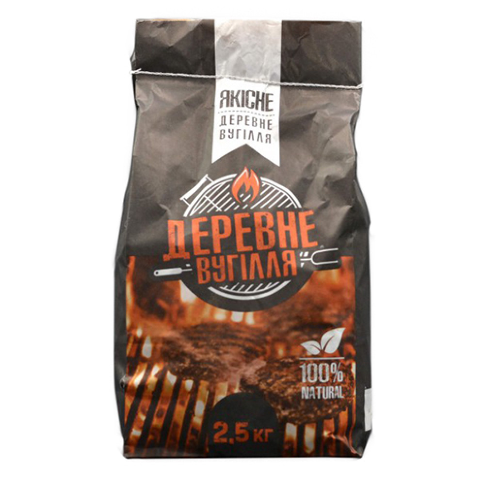 БН Уголь древесный  2,5 кг