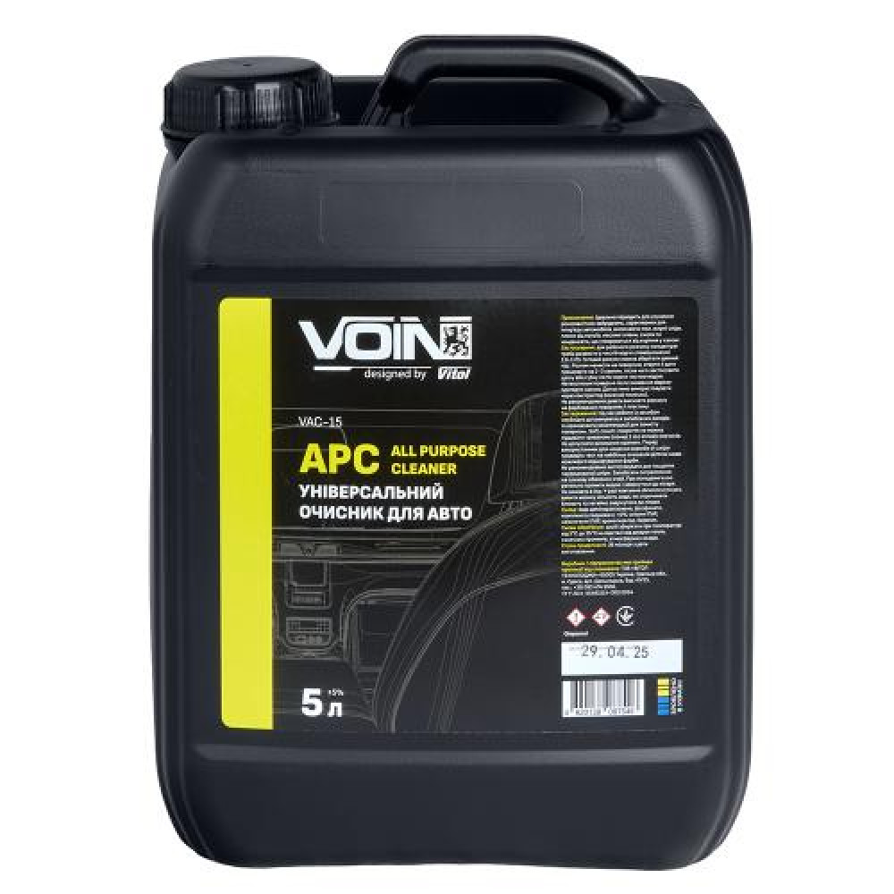 Химчистка салона / универсальный очиститель APC - All Purpose Cleaner 5л (хімчистка, очиститель)