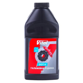 Тормозная жидкость VITOL DOT-4 (375 г/0,4 л)