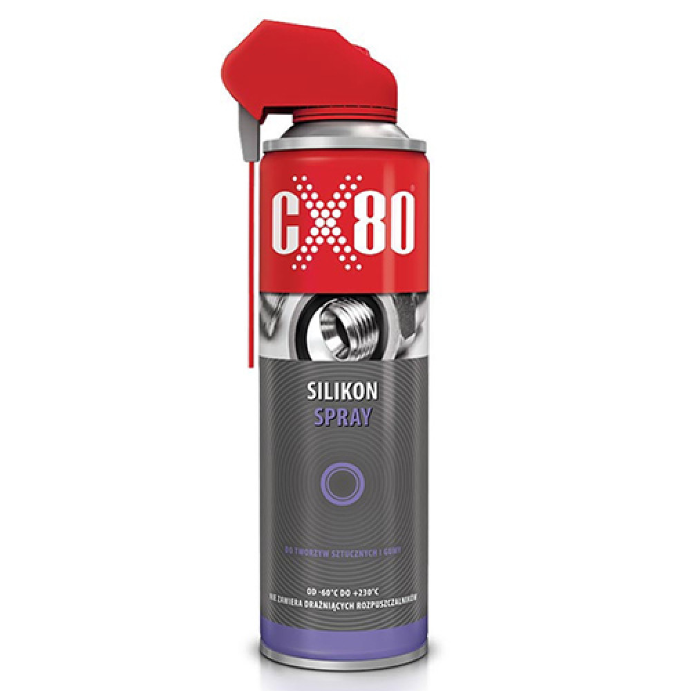 Силиконовая смазка CX-80 / 500ml "Duo" с двойным аппликатором