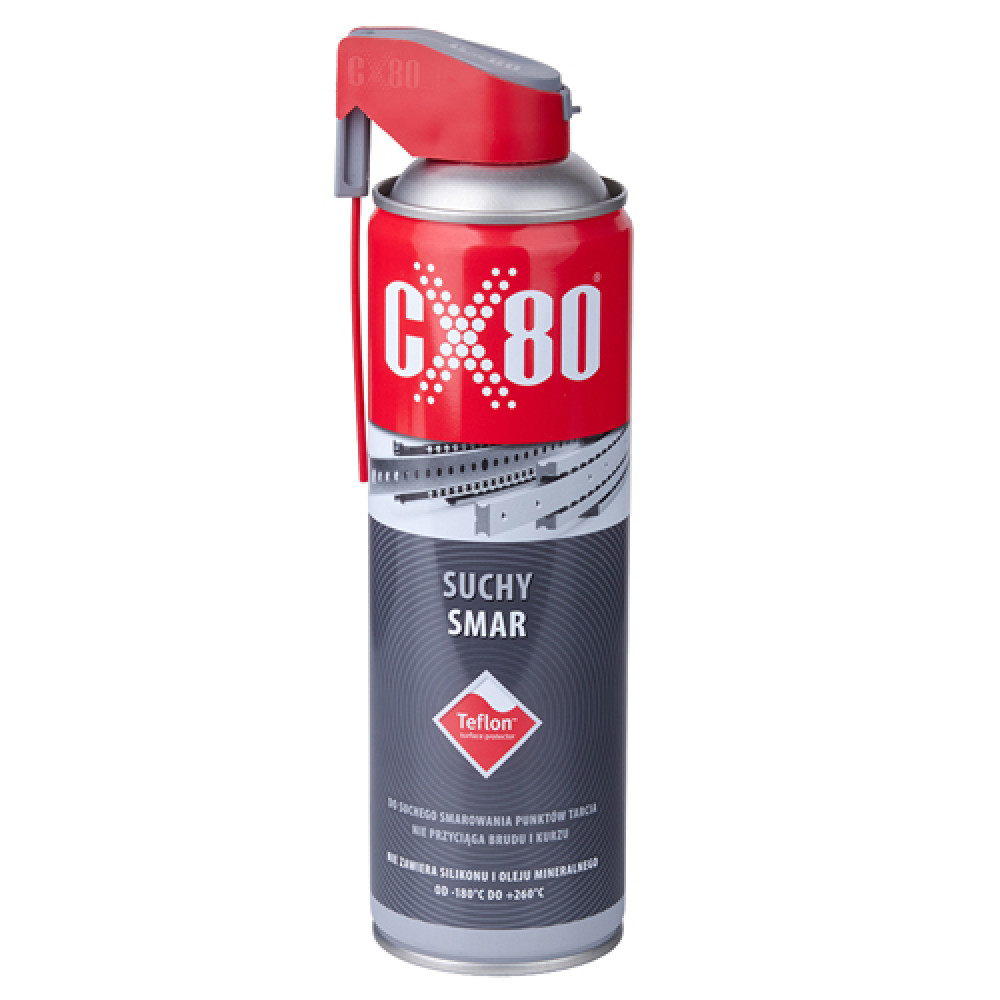 Смазка сухая TEFLON 500ML DUOSPRAY CX-80