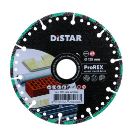 Круг алмазный отрезной 1A1RSS V 125x2,5/1,5x6x22,2 Pro Rex