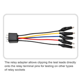Тестер автомобильных реле 12V / 24V, 4-pin / 5-pin  TOPTUL EAAE0124
