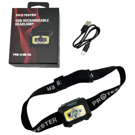 Фонарик налобный светодиодный (LED+COB) PROTESTER PRO-HL0314S