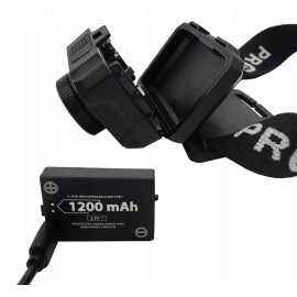 Фонарик налобный светодиодный (LED) с зумом PROTESTER PRO-HL0550S