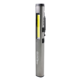 Фонарик светодиодный алюминиевый (COB+LED) с УФ, лазером и магнитом Pen Light  PROTESTER PRO-FL0305S