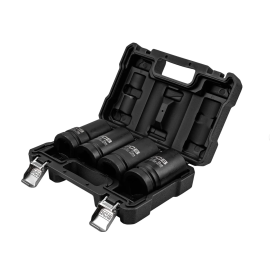 Набір головок ударних глибоких 4 од. 1'' (6-гр.) (27, 32, 33, 36 мм) JCB Tools JCB-8041-5MPB