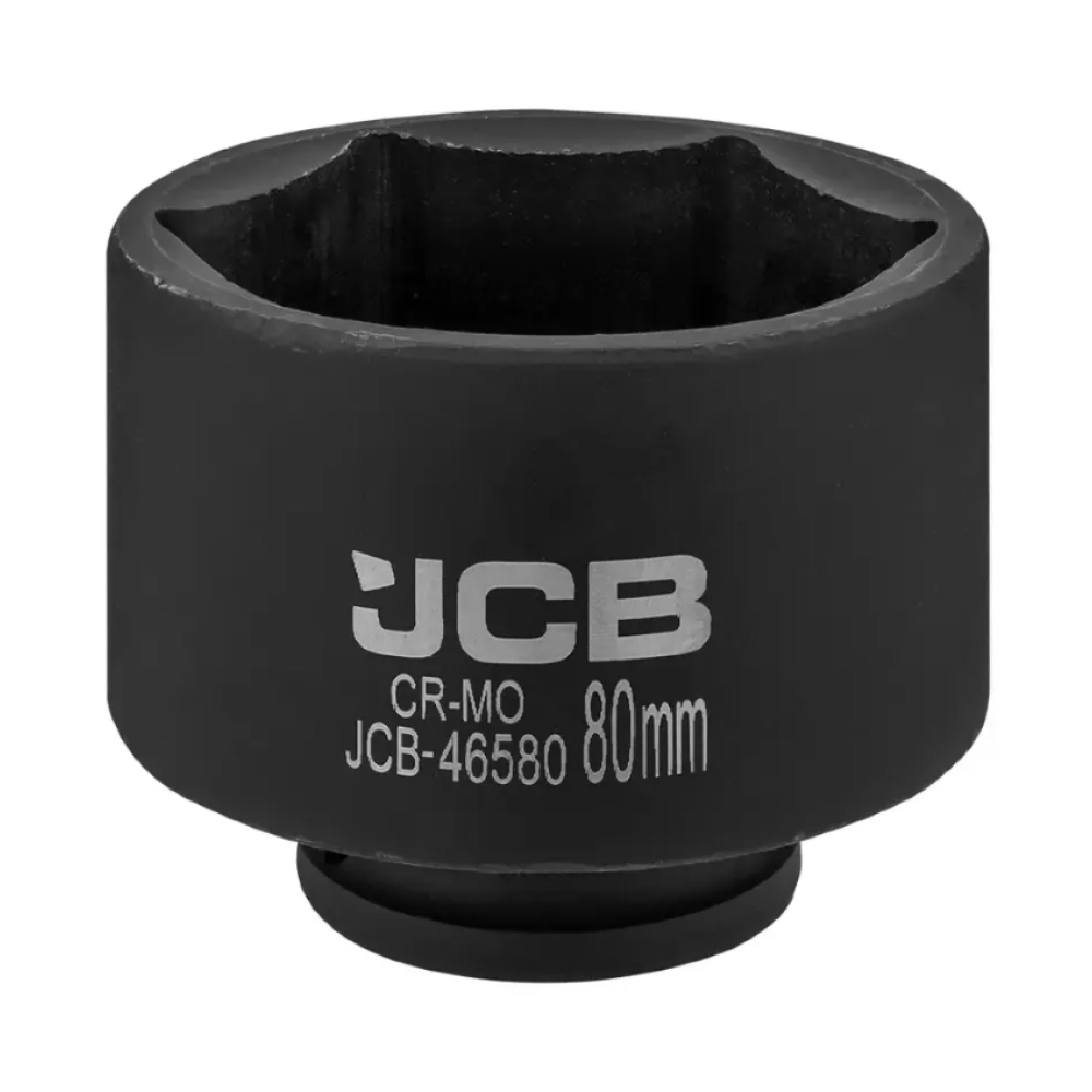Гoлoвкa тopцeвa удapнa 3/4" 80 мм (6-гранна) JCB Tools JCB-46580