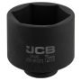 Гoлoвкa тopцeвa удapнa глибока 3/4" 72 мм (6-гранна) JCB Tools JCB-46510072