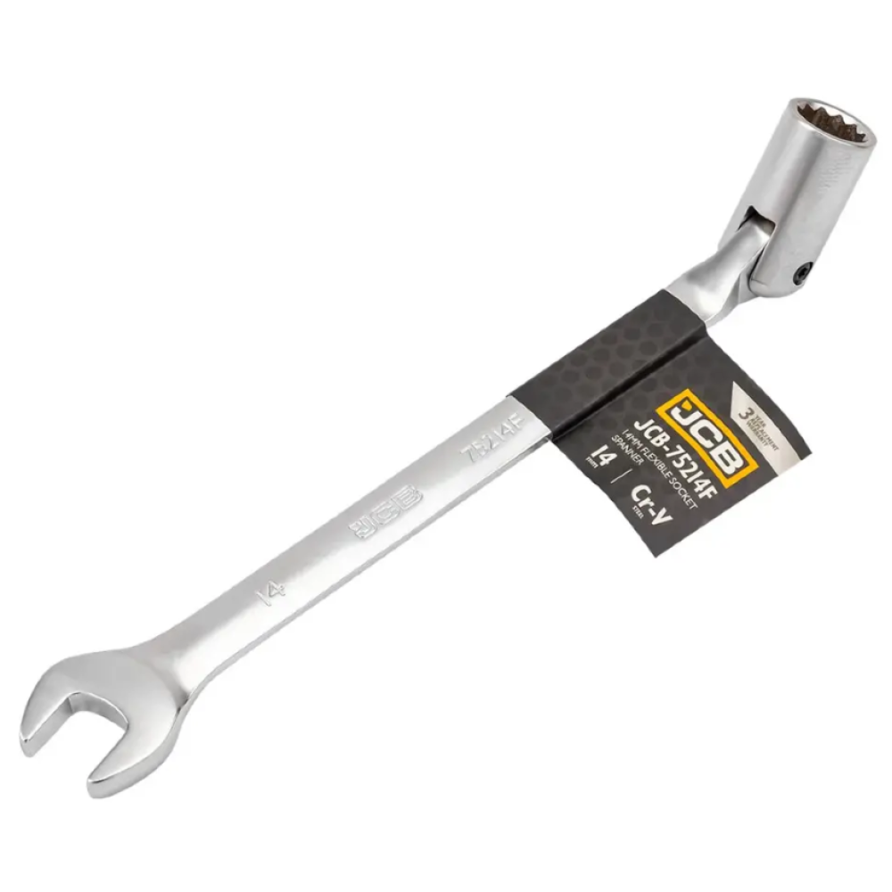 Ключ ріжково-шарнірний 14 мм JCB Tools JCB-75214F