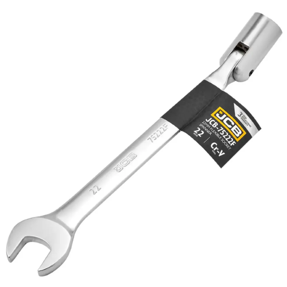 Ключ ріжково-шарнірний 22 мм JCB Tools JCB-75222F