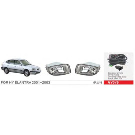 Фары доп.модель Hyundai Elantra Hatchback/2001-03/HY-049/H3-12V55W/эл.проводка