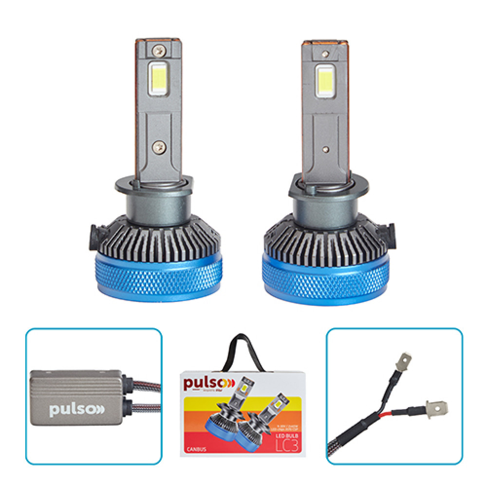 Лампы PULSO LC3-H1-LED-chips 3570 CSP/9-30V/2*65W/13000Lm/6000k
