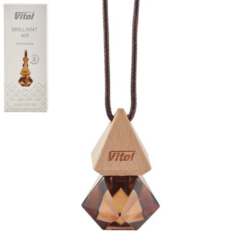 Освежитель воздуха Vitol Brilliant Air Oud Coffee 8мл