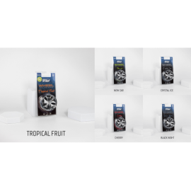 Освежитель воздуха Vitol Wheel подвесной Tropical Fruit