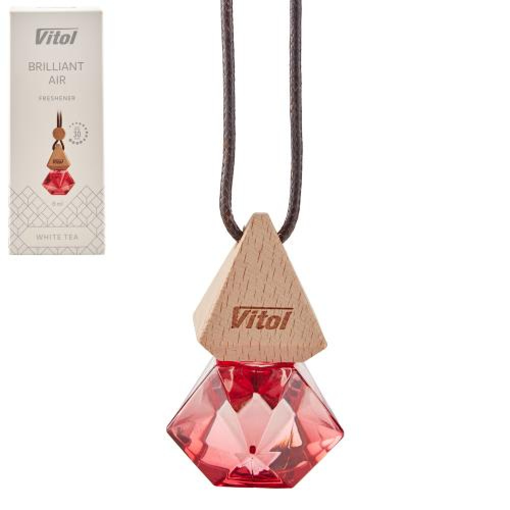 Освежитель воздуха Vitol Brilliant Air WhiteTea 8мл