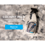 Полироль-молочко для панели приборов VITOL 750мл BlackIce
