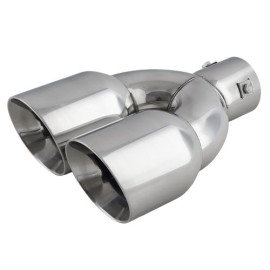 Насадка на глушитель НГ-1167B X Pipe, внутр.d 64мм/дл. 241мм/2*внеш.d 89мм