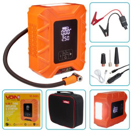 Компрессор "VOIN" VC-345CL 4in1/14.8V/37.0wh/10000mAh/Бустер/Повербанк/Ліхтар
