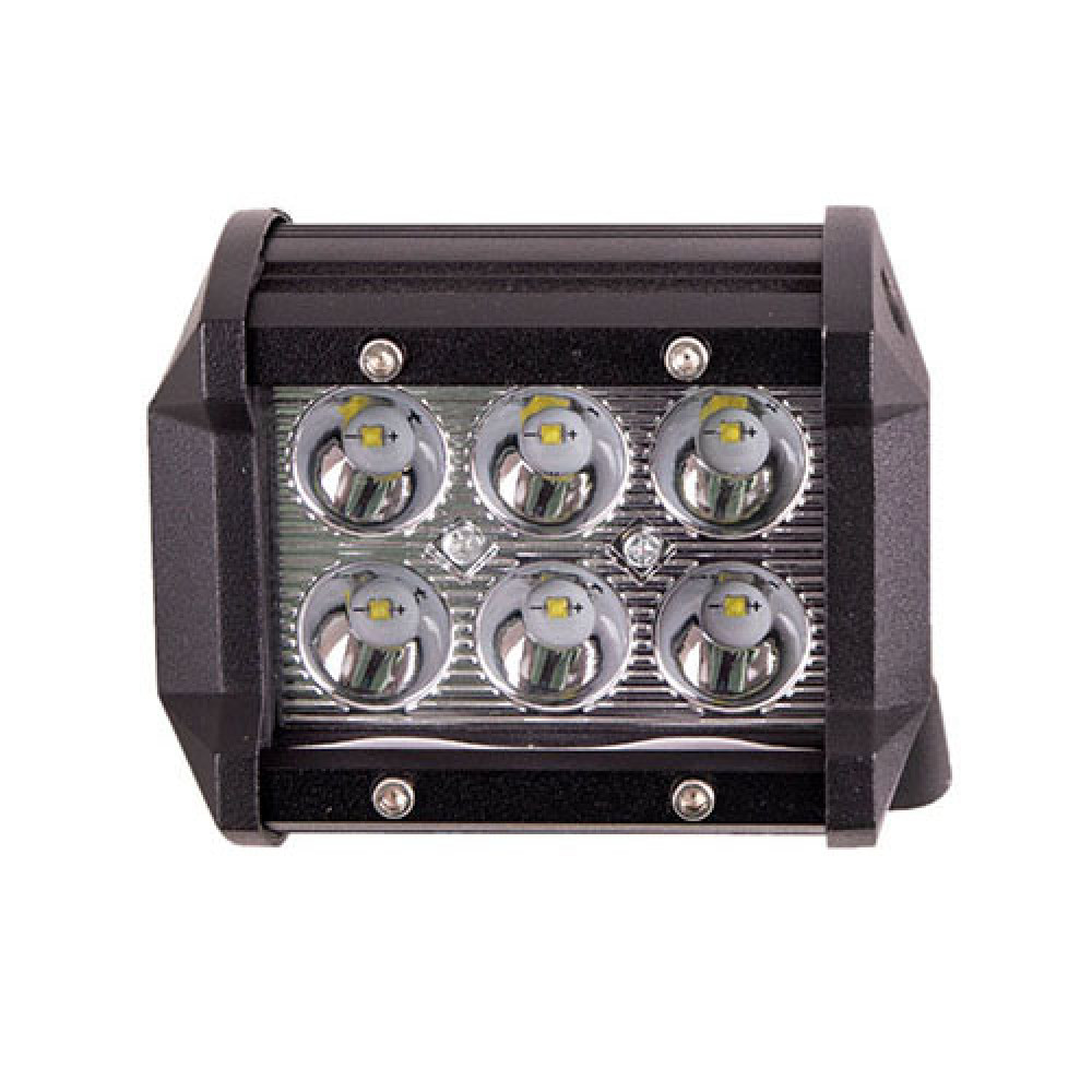 Фара рабочего света WLP-18F6 SPOT 6Led*3W (95*75*75)10-30V/18W/6000K