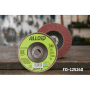 Alloid. Круг лепестковый торцевой 125 мм, зерно 240, T27