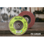 Alloid. Круг лепестковый торцевой 125 мм, зерно 320, T27