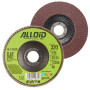 Alloid. Круг лепестковый торцевой 125 мм, зерно 320, T27