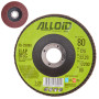 Alloid. Круг лепестковый торцевой, 125 мм, зерно  80, T29