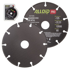 Alloid Pro. Диск алмазный по металлу 125мм