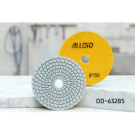 Alloid Pro. Круг алмазный шлифовальный на липучке 100 мм, зерно  150