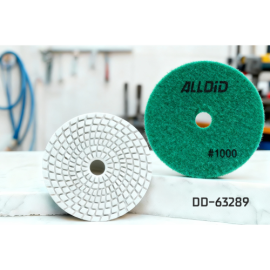Alloid Pro. Круг алмазный шлифовальный на липучке 100 мм, зерно 1000