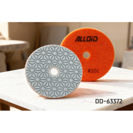 Alloid Pro. Круг алмазный шлифовальный на липучке STAR 100 мм,  зерно  200