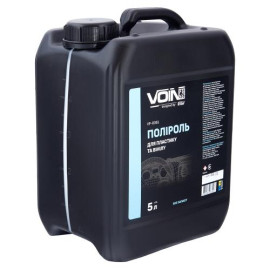 Полироль для пластика и винила VOIN 5л FREE(без запаха)