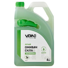 Омыватель стекол летний VOIN Найроби 4л антимошка (канистра с лейкой)